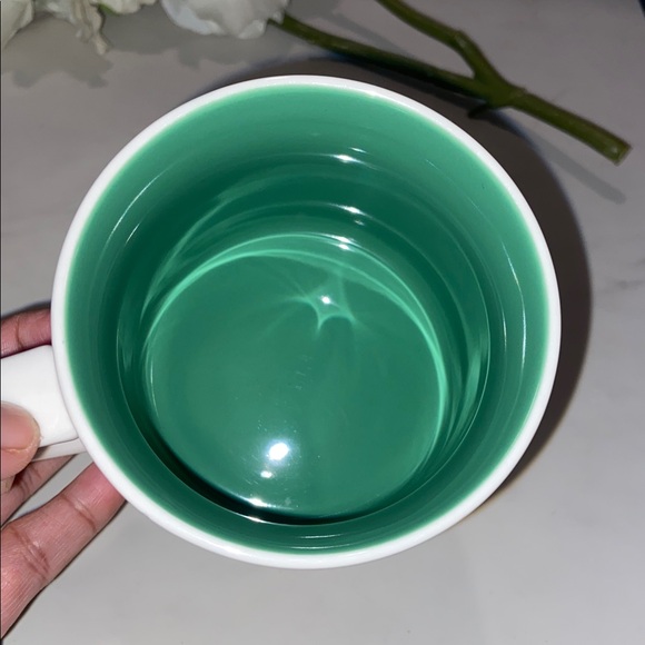 Starbucks Montana Green and White Mug 14 fl Oz - Picture 8 of 10